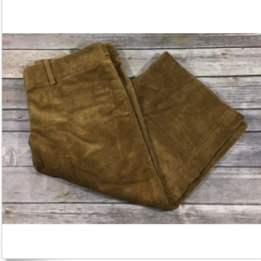 BCBGMAXAZRIA Womens Straight Diana Corduroy Pants